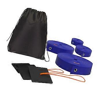 Professionelle Outdoor-Volleybälle Plätze Markierung Regulierbare Grenzen Linie mit Sand Anker Netztasche Offizielle Größe Rot