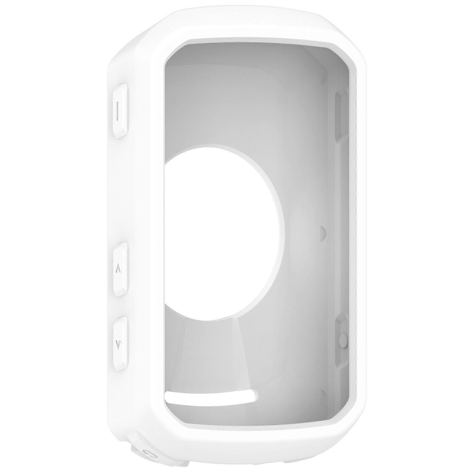 Weatherproof Cycling Device Protective Sleeve Housing Encasement Easy Snap On Cycling Gear for Cycle Computer Navigation  White