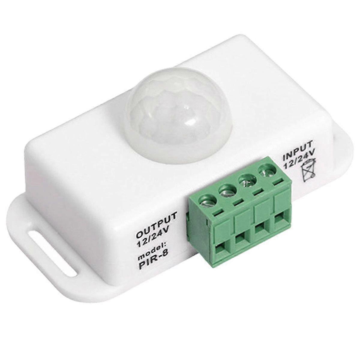 DC 12V 24V 6A IR Infrared Detector Light Switch Module Automatic Adjust PIR Motion Sensor Light Swi