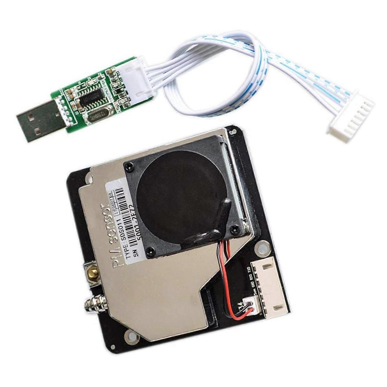 High Precise PM2.5 Sensors SDS011 for Air Quality Detection and Monitoring in Indoor and Industrial Environment Multicolor