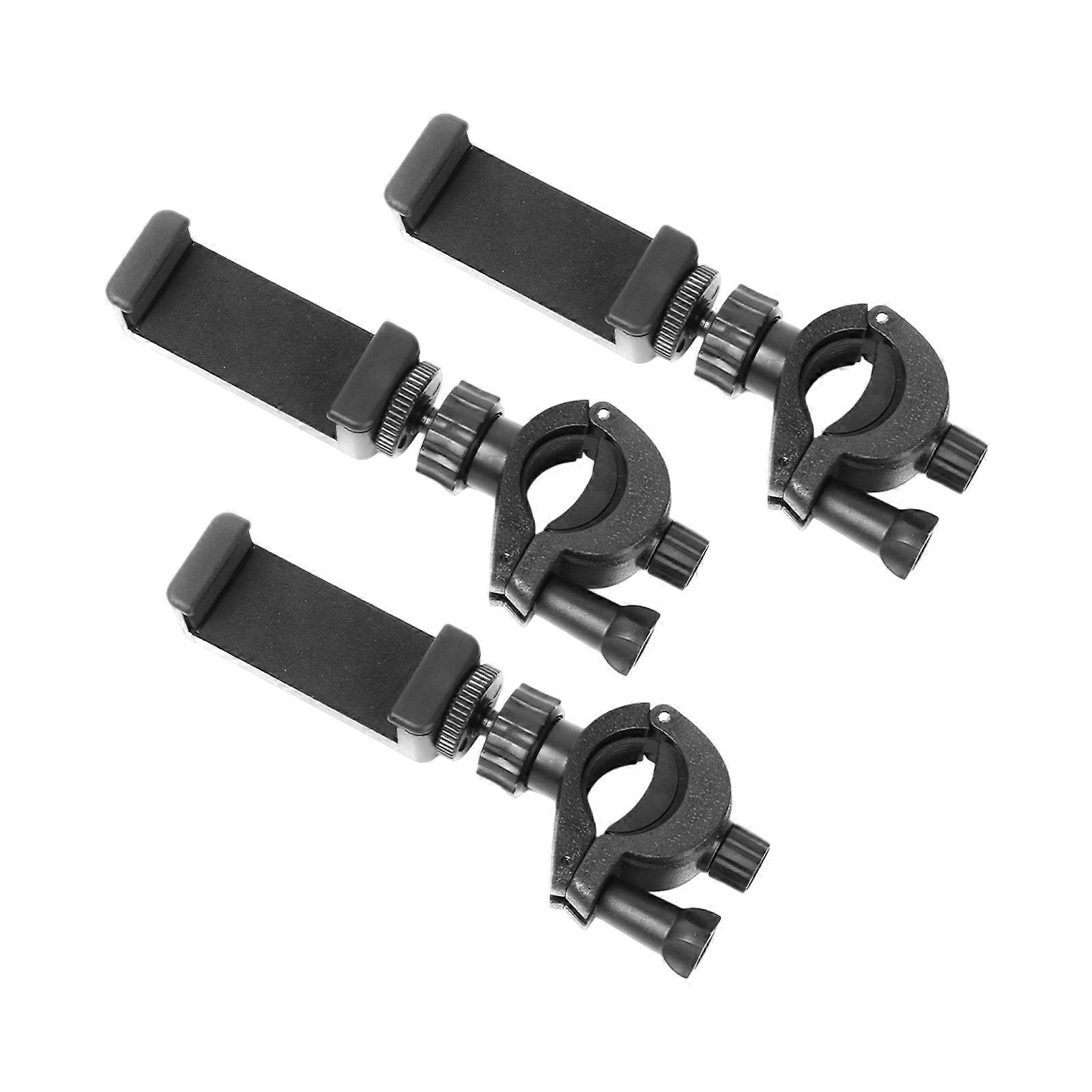 Universal Clip Phone Tripod Stand Support Adjustable Height Quick Release Lightweight Design For Mobile Tablet Recording Multicolor