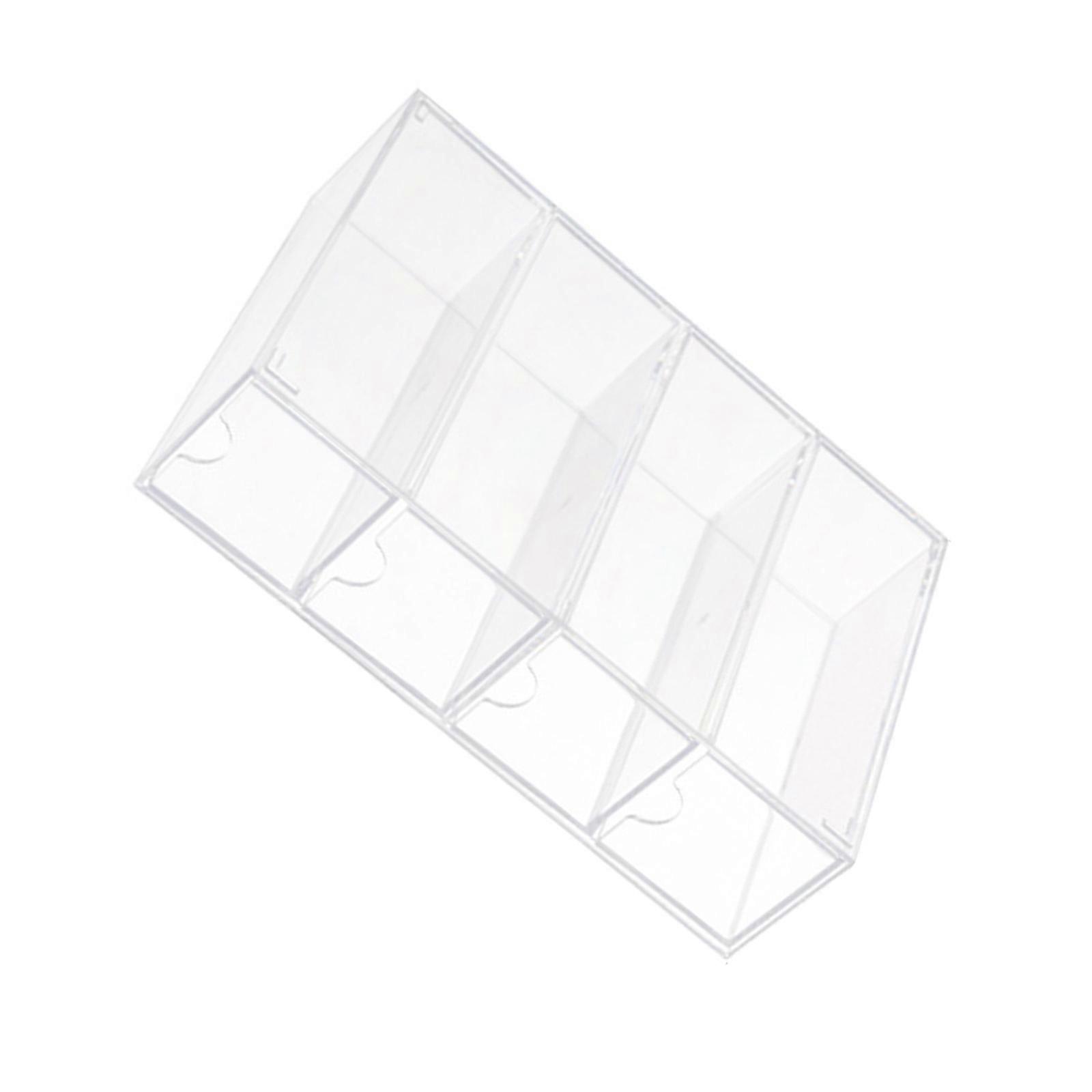 Sunglasses Organizer Box Moisture proof Glasses Storage Case Multi Compartment Eyewear Display Container for Student Multicolor