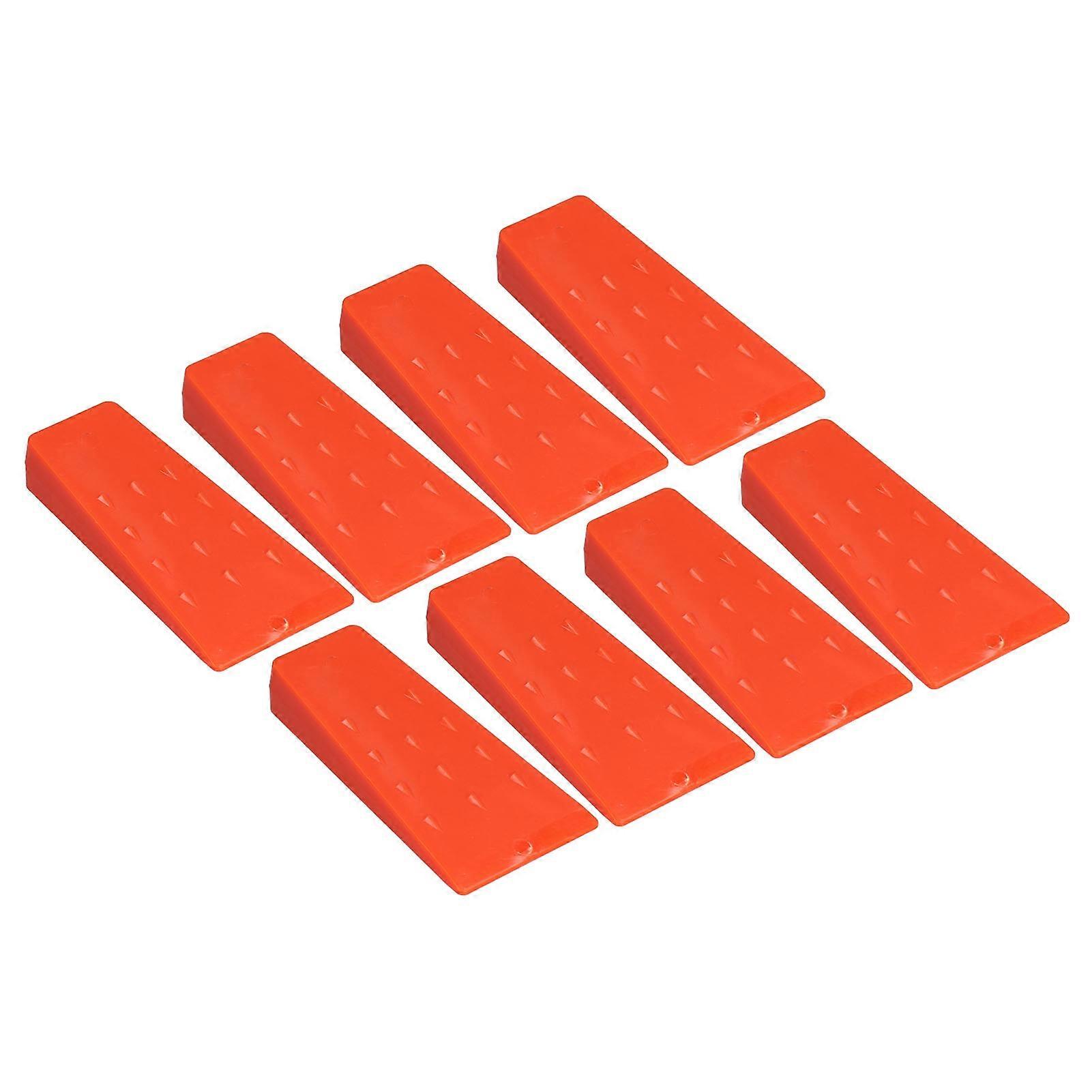 8Pcs Tree Felling Wedges Spiked Design Safe Use Stable Durable Increase Friction Tree Cutting Wedges for Tree Cutting