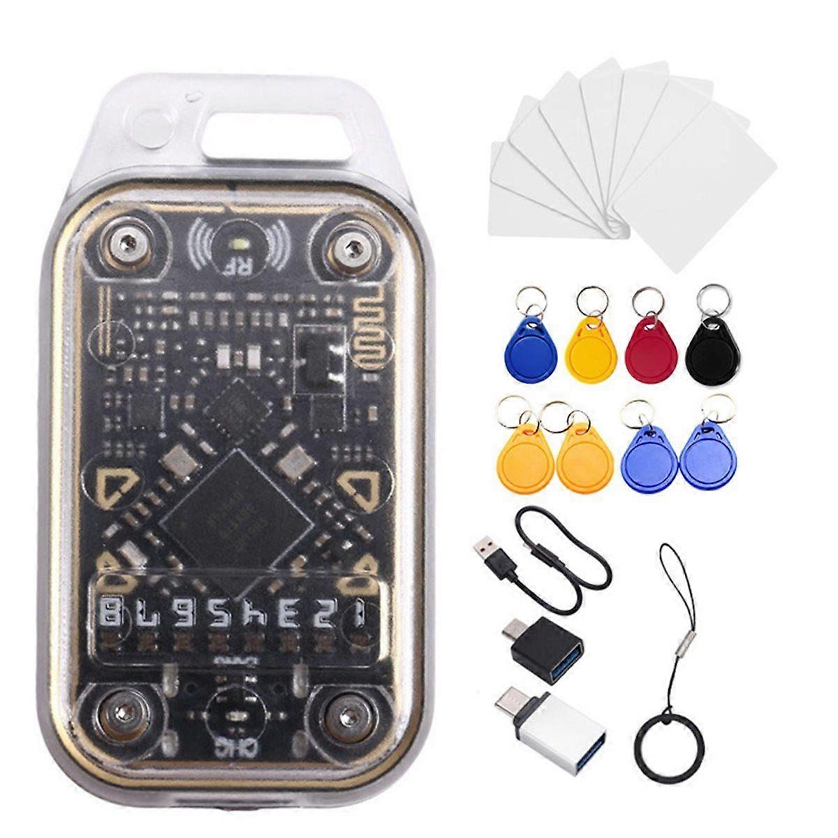 Chameleon V2.0 RFID Smart Chip Reader Emulator+8XUID Keychain/CUID Card ID IC 125Khz 13.56Mhz Card