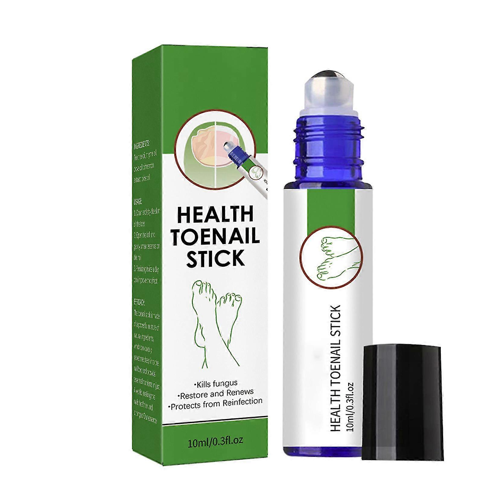 10ML Health Toenail Stick, Professionell Nagelstärkande Behandla Vätska, Nagelnagelbandsoljestärkare, för kvinnor Män