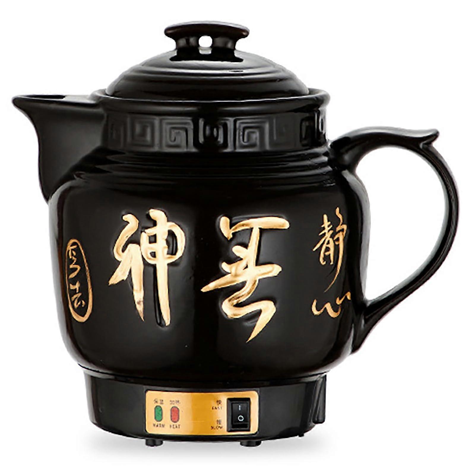 Electric Ceramic Health Pot 4L with Accurate Dosage Control and Automatic Safety Shutoff for Herbal Tea
