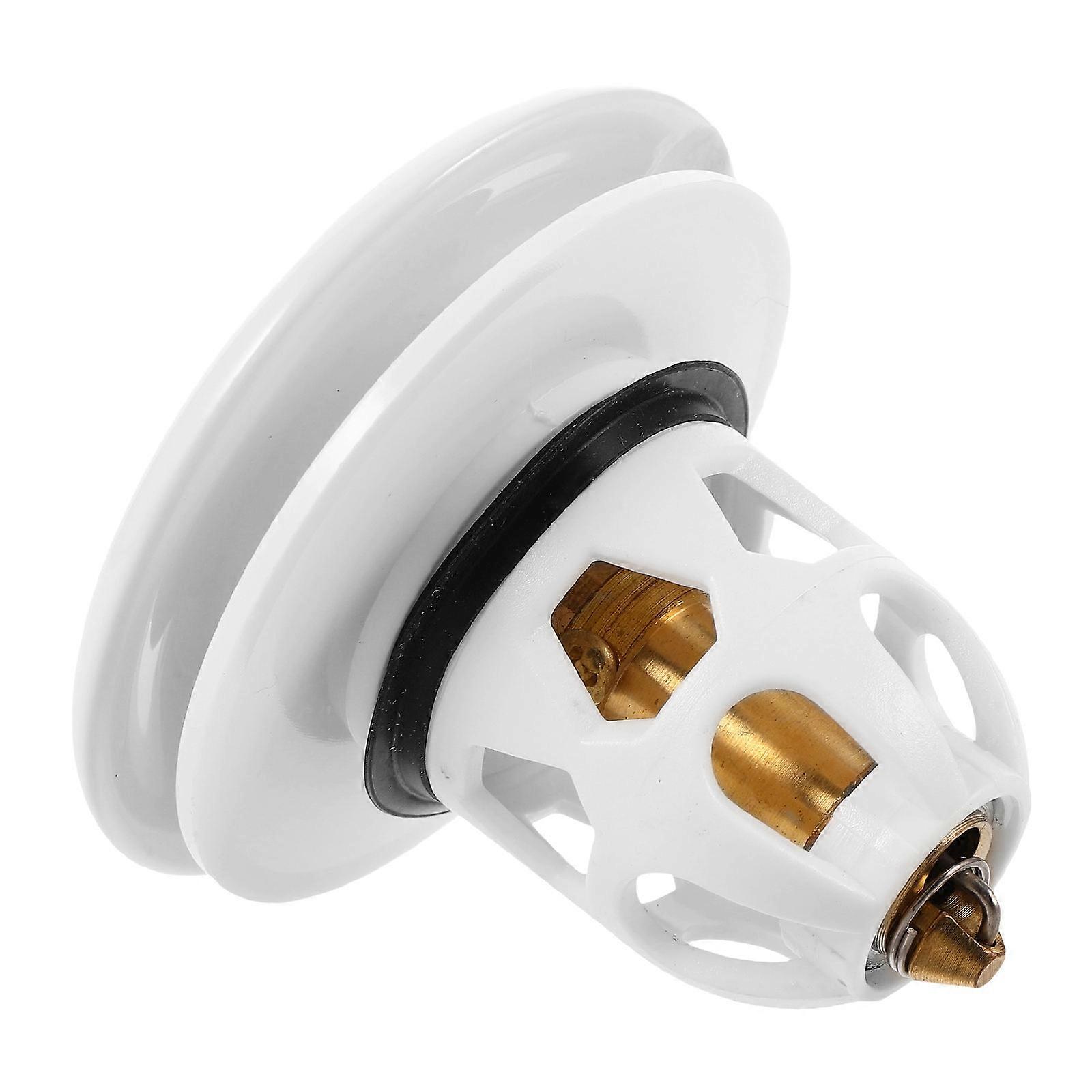 Press Design Drain Plug for Bathroom Sink with Filter Mesh