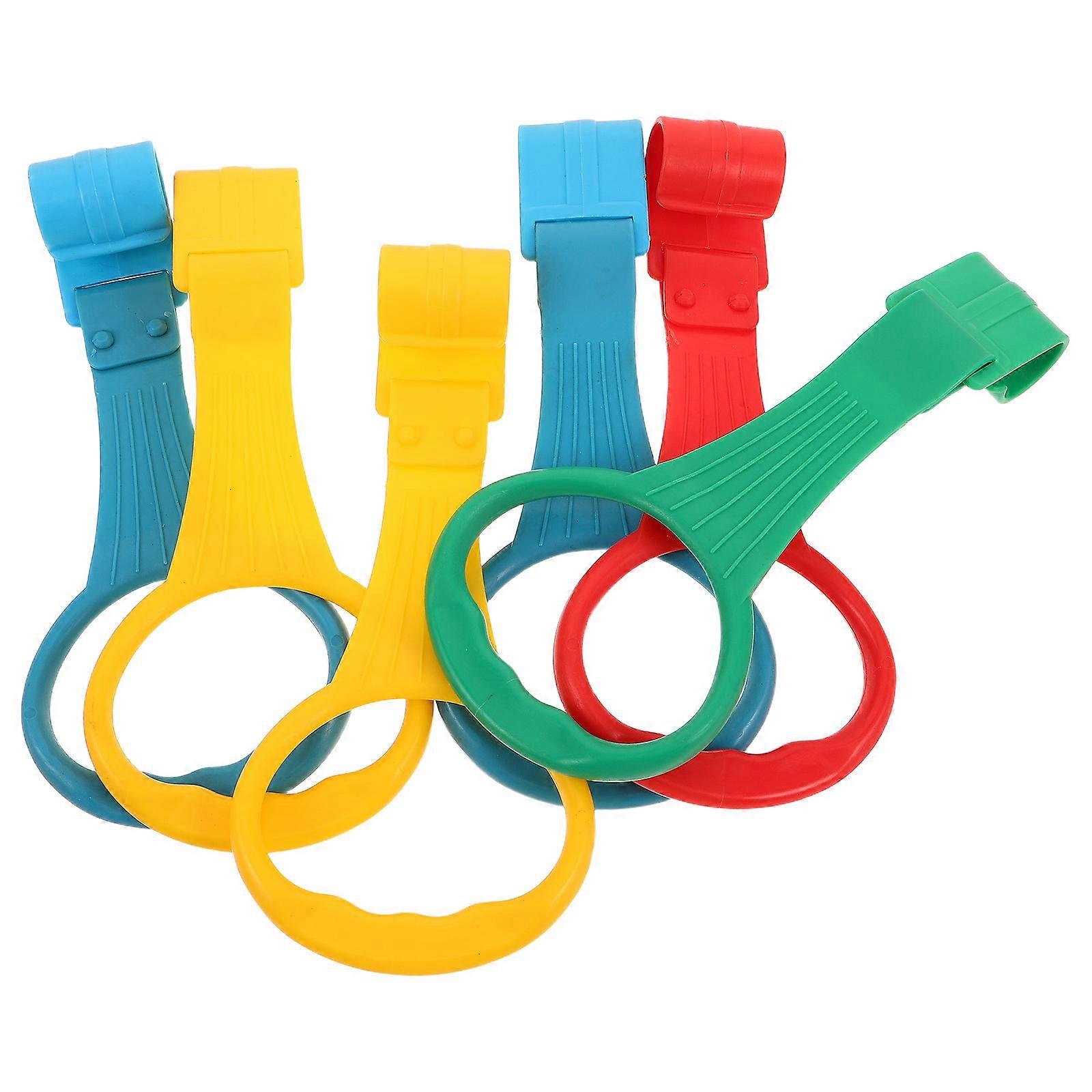 Baby Pull Up Rings Playpen Pull Up Rings for Standing Support 6Pcs