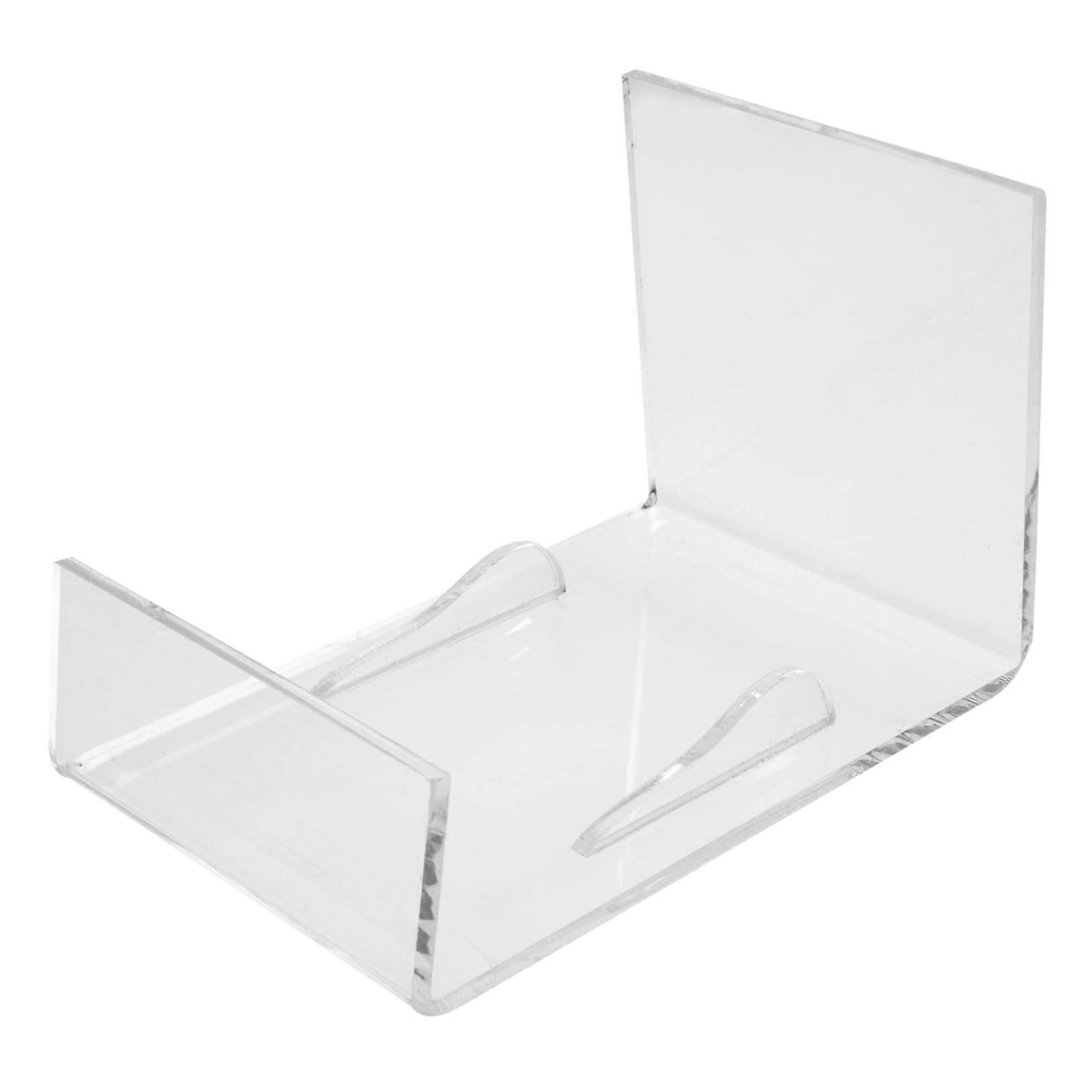 Cookware Display Stand Acrylic Pot and Pan Organizer SpaceSaving Transparent Kitchen Holder