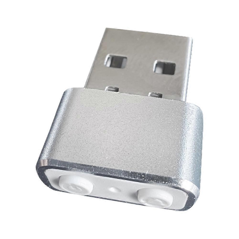 Mouse Jiggler USB Mouse Mover with Switch Button Anti Computer Hibernation Mobile Cursor Three Track Modes