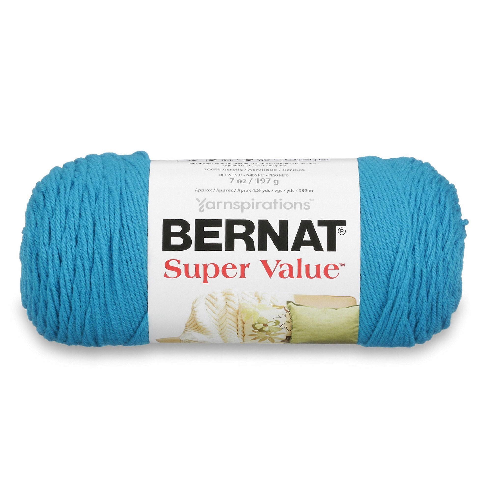 Bernat Super Value Garn, Påfugl, 197 g, Medium, Akryl