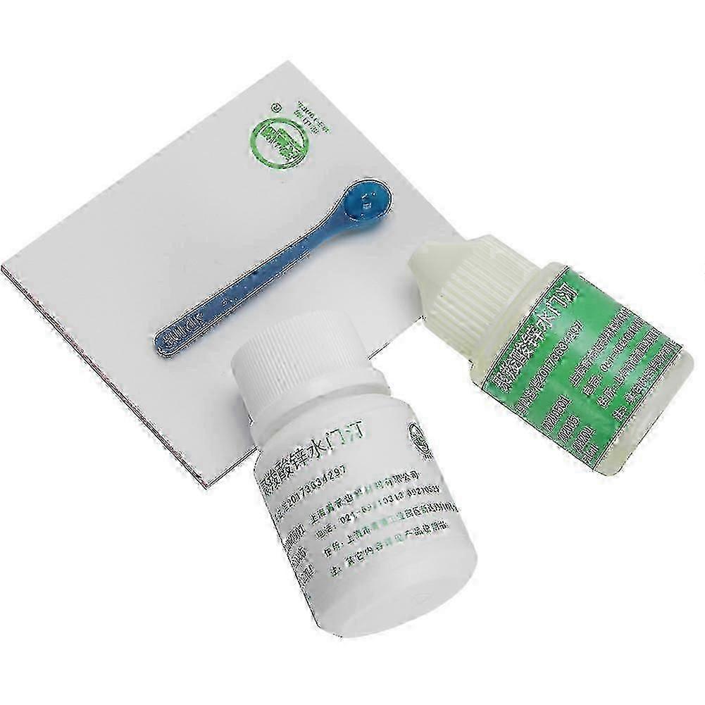 Ciment dentaire professionnel au polycarboxylate de zinc, 15 ml de liquide et 30 g de poudre, pour le scellement de couronnes, bridges et prothèses dentaires, ZHID7
