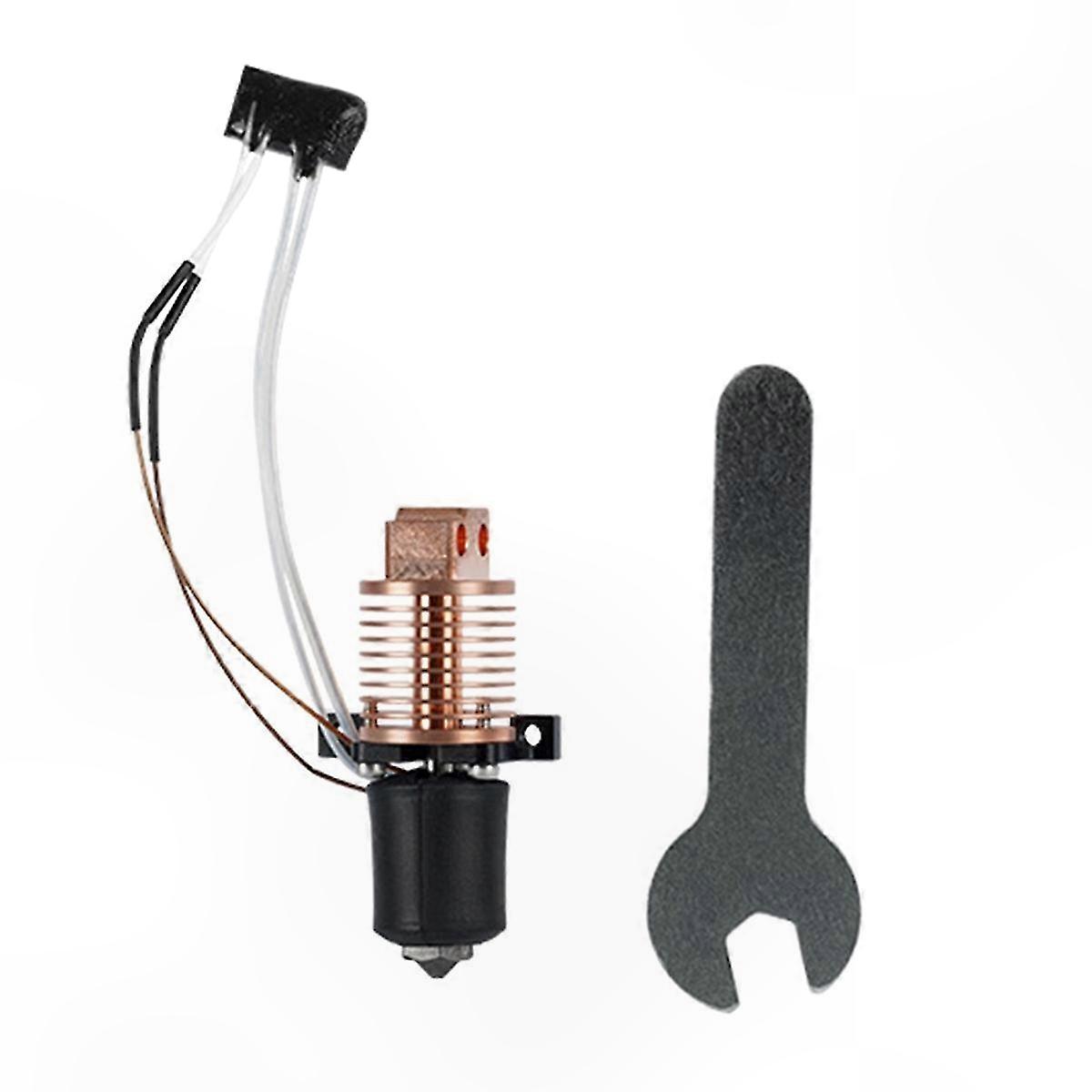 Upgraded Hotend Nozzle for 3D Printers Compatible with P1P P1S Models Quick Replacement Part