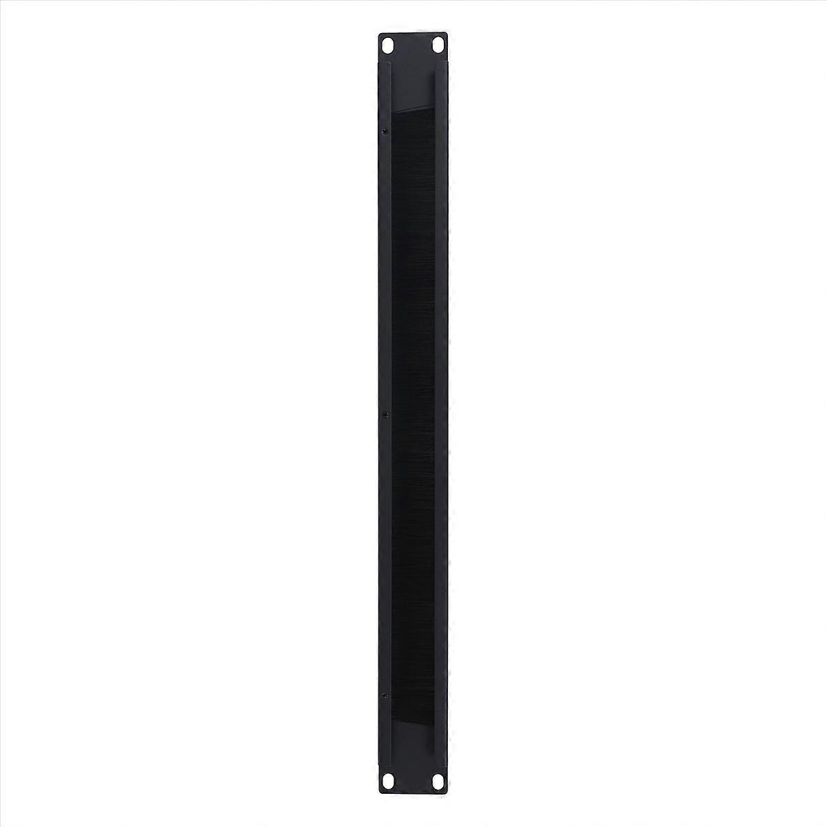 1U 19 polegadas RACK MOUNT Blanking Plate Rack Mounting Blank Network Brush Panel Server Cabinet Cable Man