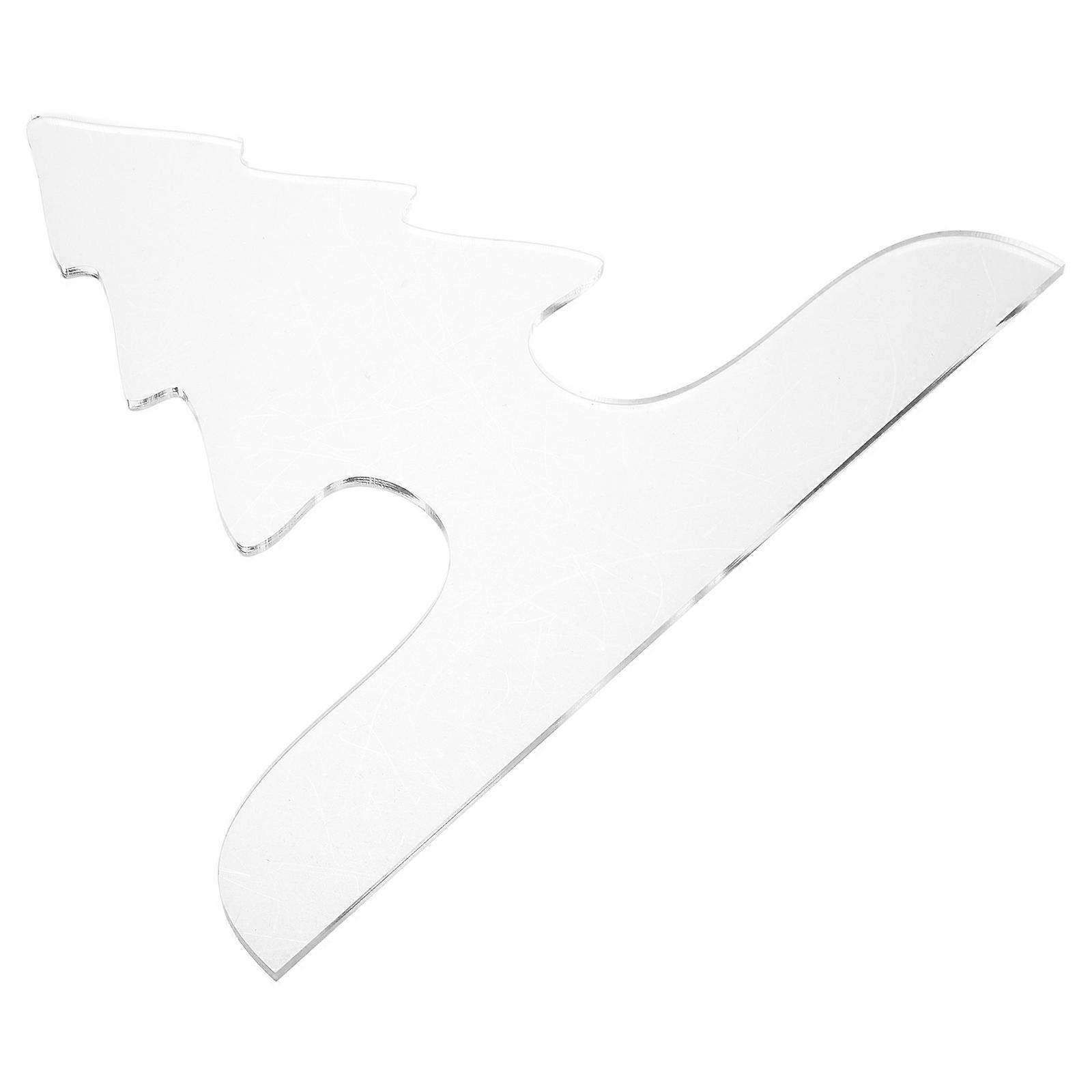 Christmas Tree Template Acrylic Charcuterie Board Handle Stencil