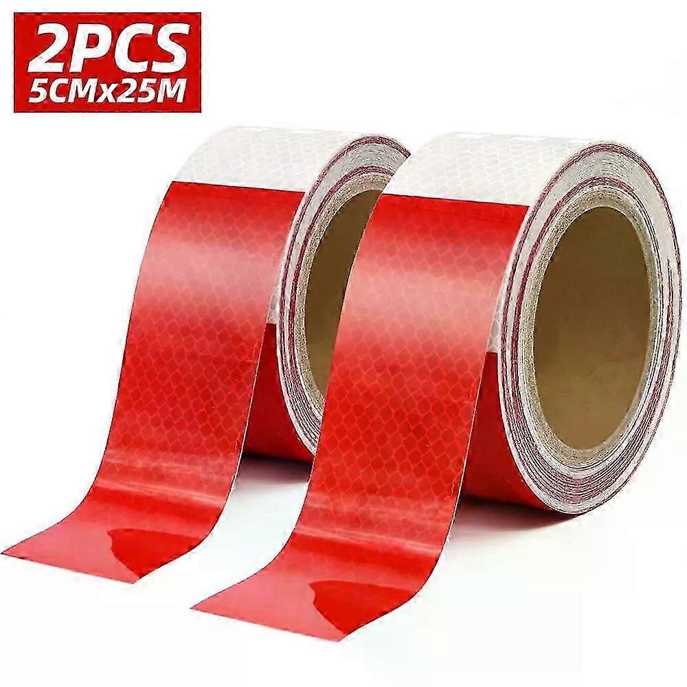 Reflective Adhesive Tape Excellent Visibility 25m *2 Roll