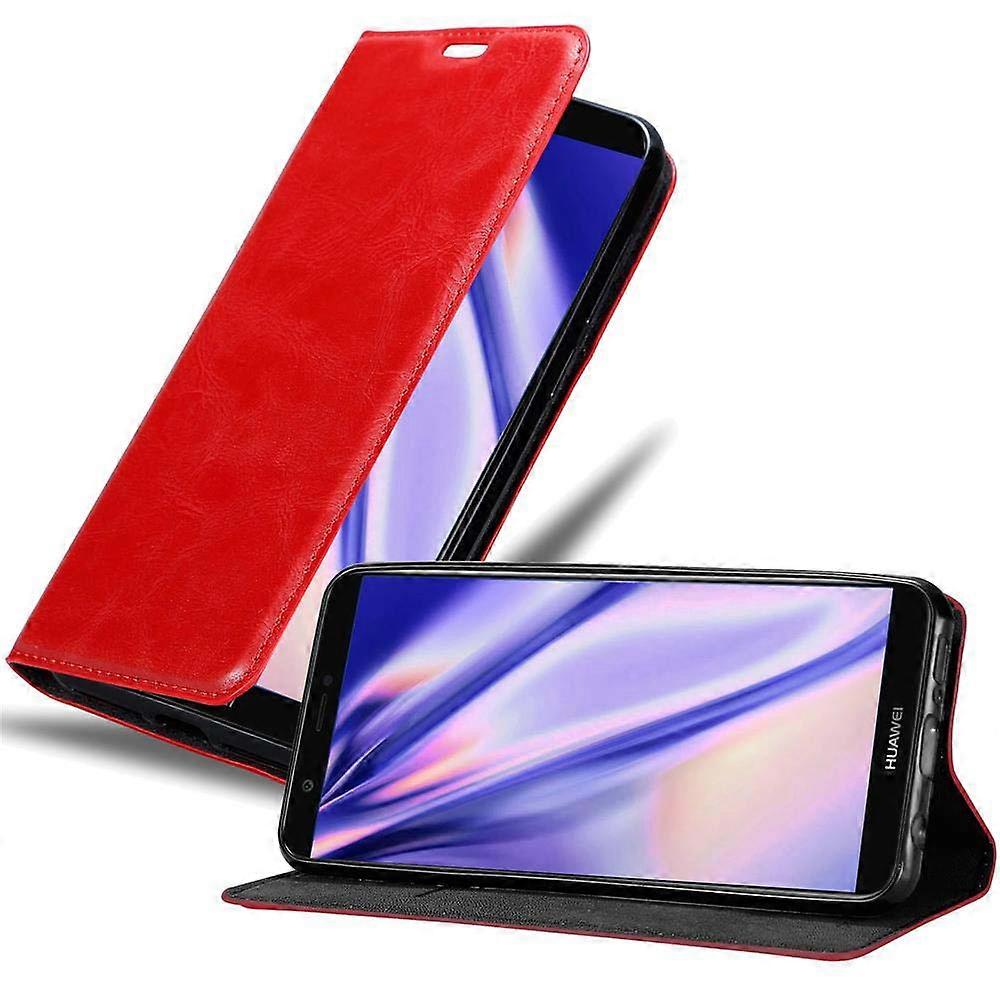 Huawei P SMART 2018 / Enjoy 7S Case - Protective Case with Stand Function and Card Slot