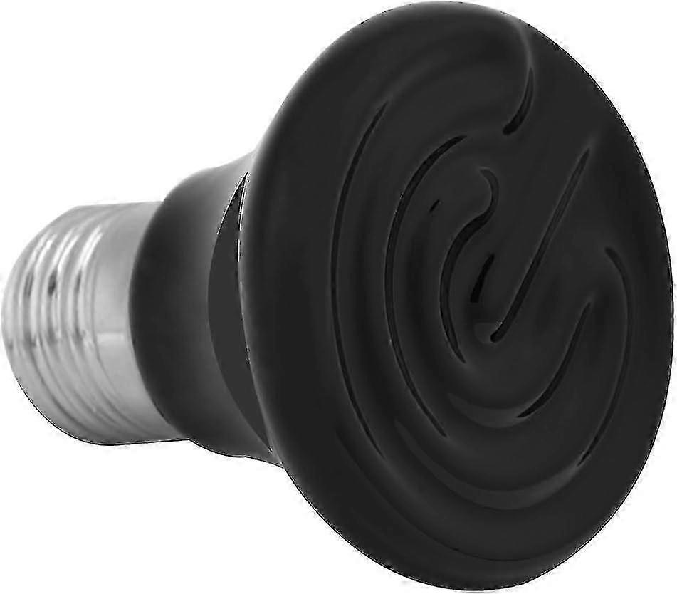 Reptile Bulb, 50W Ceramic Heat Lamp Infrared Reptile Heat Bulb for Reptile Turtle/Lizard/Snake/Spider