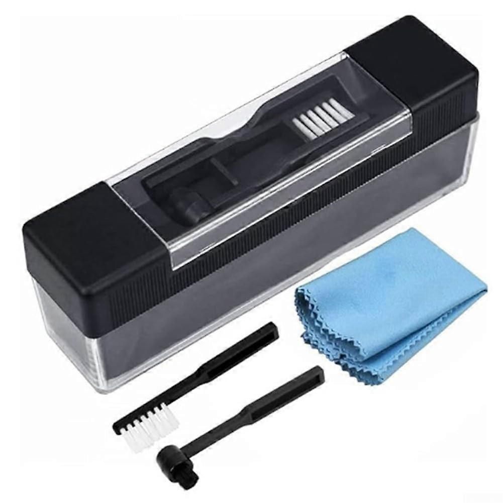 Vinyl Record Cleaning Kit With Brush And Cloth, Microfiber Cloth, Anti Static Brush, All Records Compatible