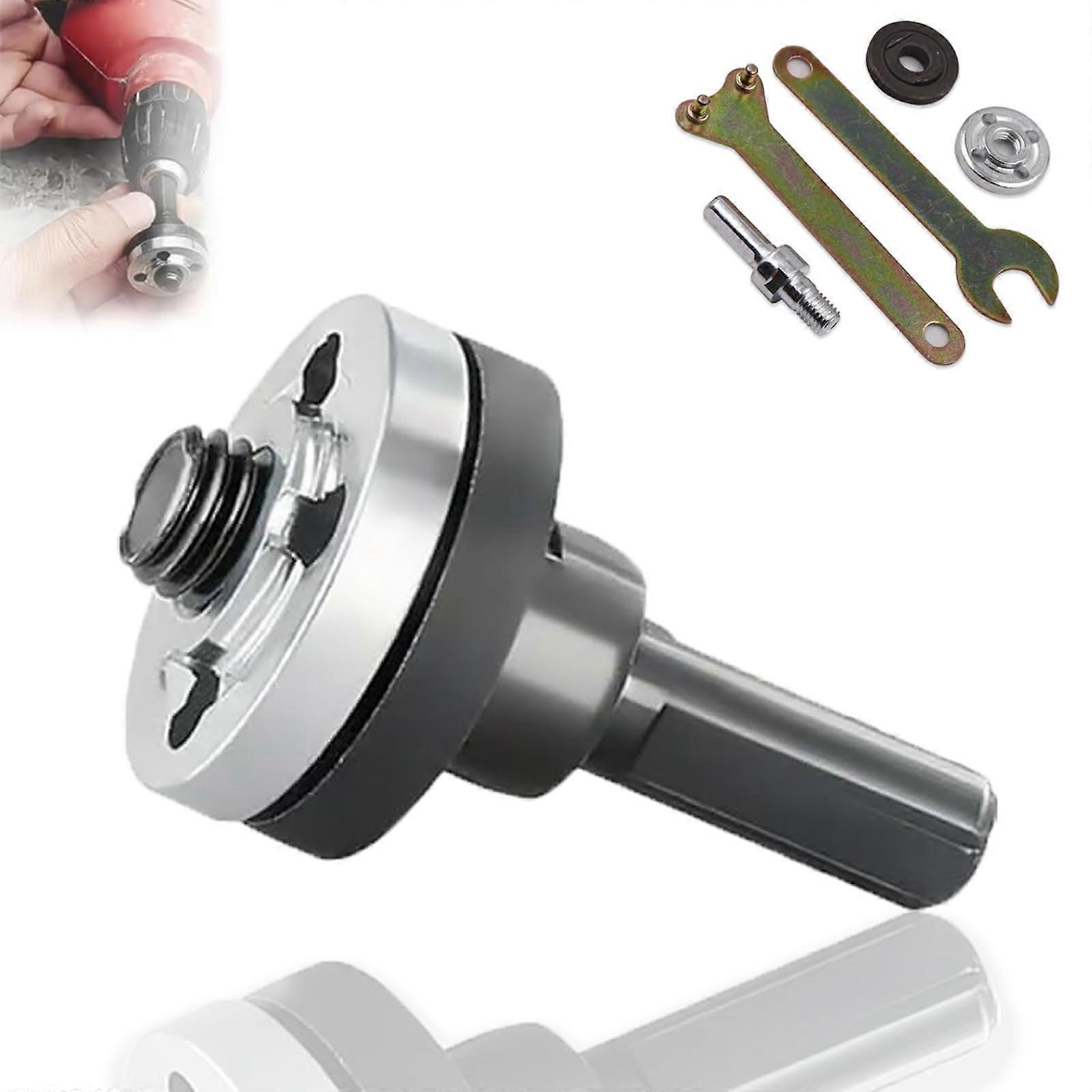 Angle Grinder Conversion Kit for Electric Drill, QuickChange Adapter with Reduced Vibration Design