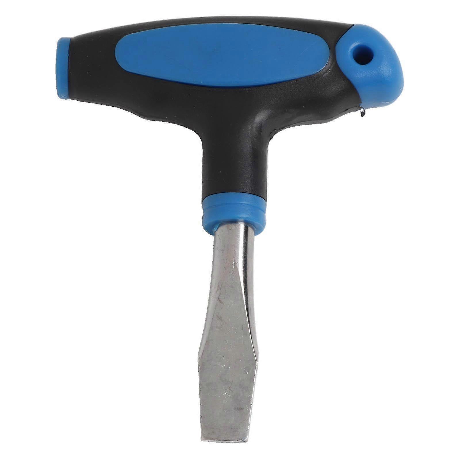 Flat Head Screwdriver with Comfortable Grip for Quick Release Applications