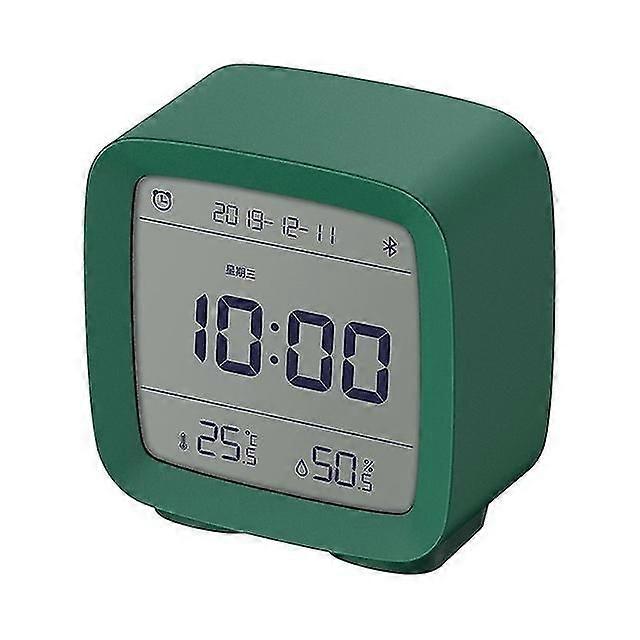 3 In 1 Bluetooth Alarm Clock Smart Control Temperature Humidity Display Lcd Screen Night Light
