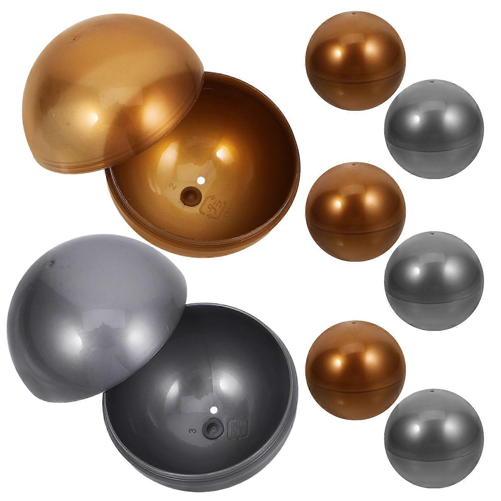 Raffle Balls Round for Vending Machine 8Pcs Plastic Fillable Balls