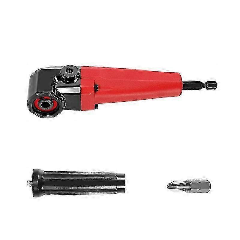 90 Right Angle Extension Driver Drilling Angle Adapter Screwdriver Hex Wrench Drill Bit Socket Holder Power Tool- 26-27s