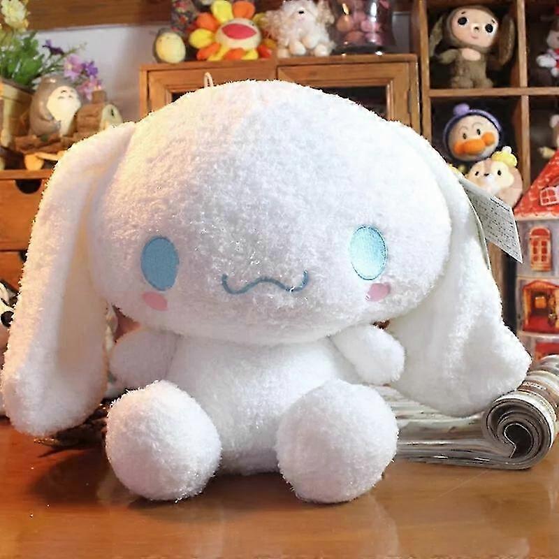 Pelúcia original e fofa do Cinnamoroll, grande, de 30 cm (25-26 polegadas).