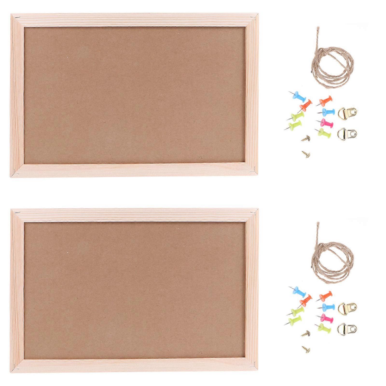 Soft Cork Board Decorative Hanging Pin Board for Message Display