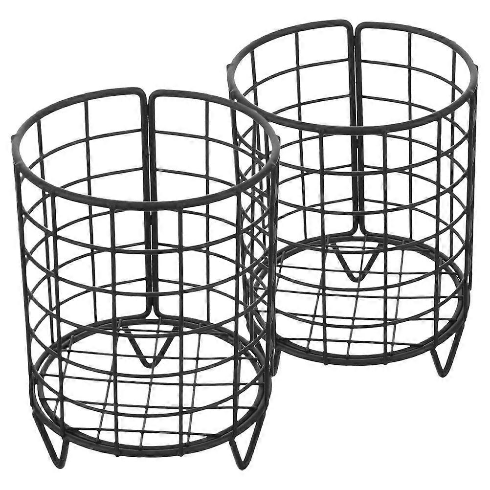 Rabbit Feeder Iron Feeder for Guinea Pigs and Rabbits 4Pcs