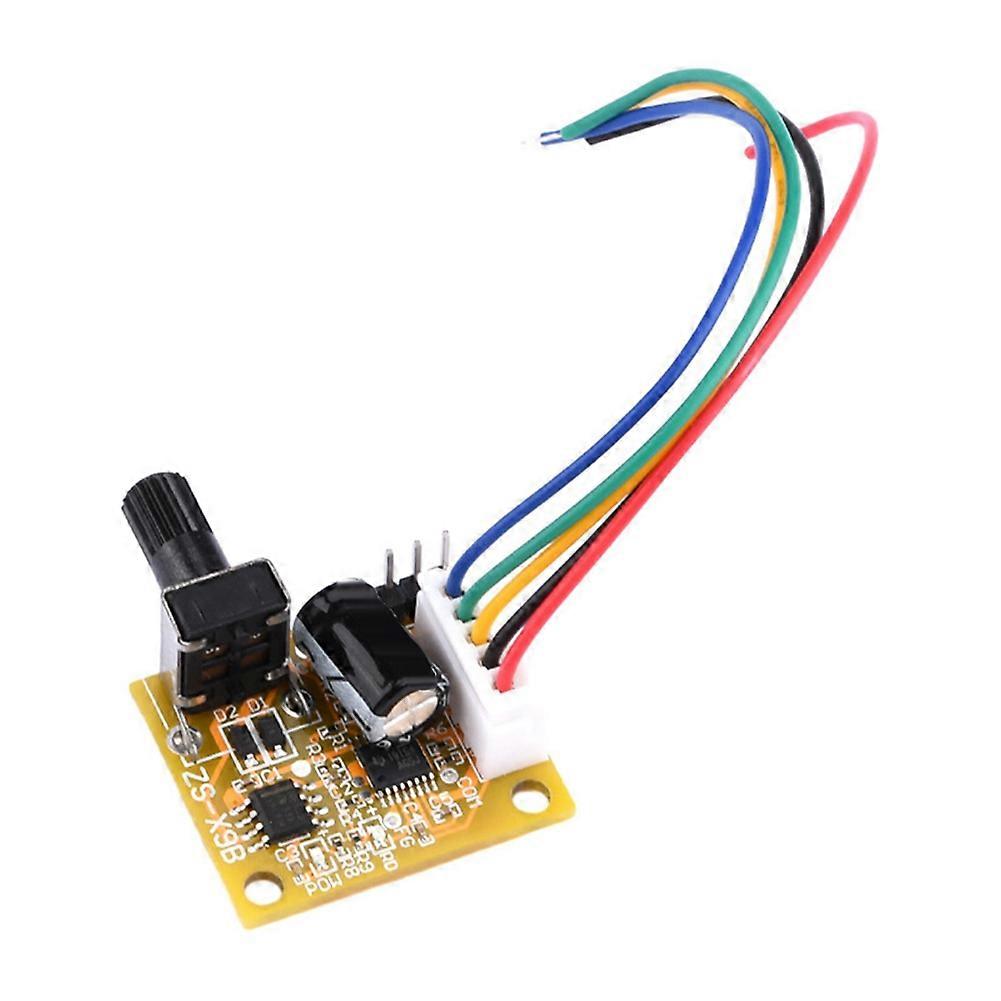 BLDC 3-Phase Brushless Motor Driver DC5V-15V 2A 15W DC Motor Speed Controller Sensorless Board Module Power Supply