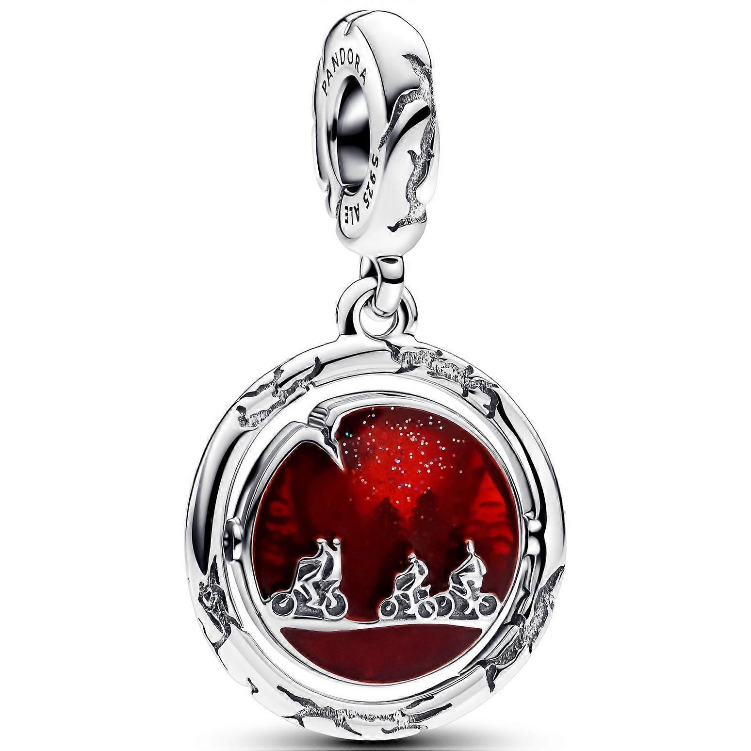 Stranger Things Glow in the Dark Charm Pendant, Sterling Silver