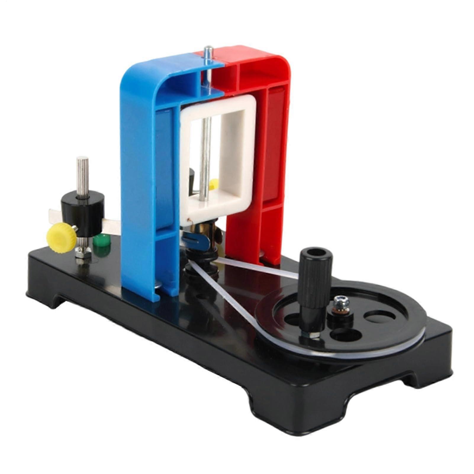 Hand Crank Generator for Science Experiments, Renewable Energy Demo, STEM Classroom Learning Tool