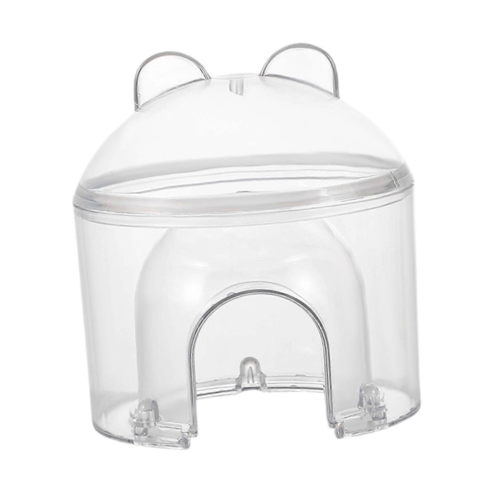 Hamster Hideout Cooling Summer Hut for Small Pets Rats Hedgehog Squirrel Spacious Play Area