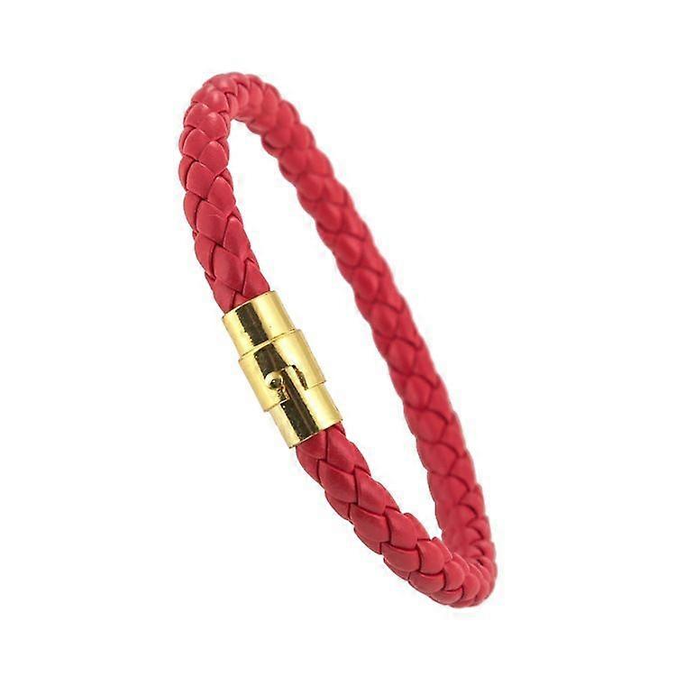 Women's Leather Braided Bracelet Leather Couple's Bracelet