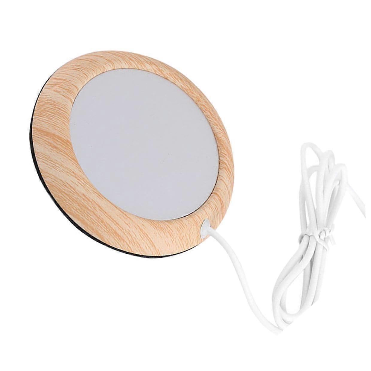 USB Powered Mug Warmer with Constant Temperature Heating and AntiSlip Pad for Desk Use