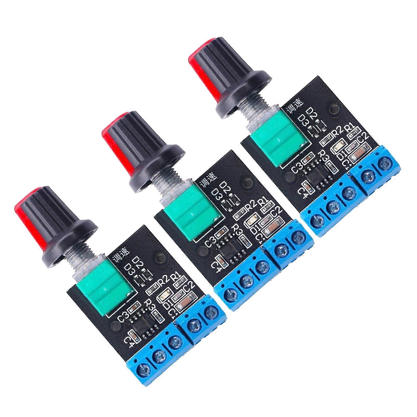 Low Noise PWM Fan Speed Controller for Data Centers Offering Stepless Speed Control Enhanced Cooling Effect LED Dimmer Multicolor