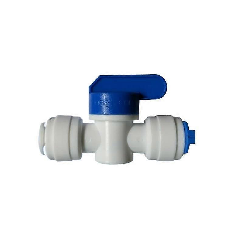 3/8 Inch Inline Ball Valve for RO Water Filter, Quick ShutOff, LeakProof Aquarium Connection