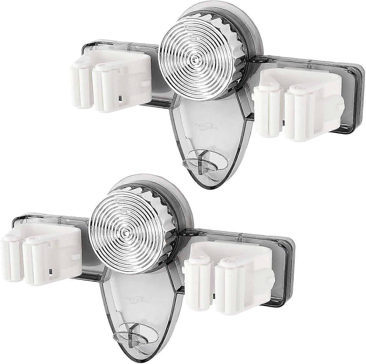2-Piece Suction Cup Mop Holder