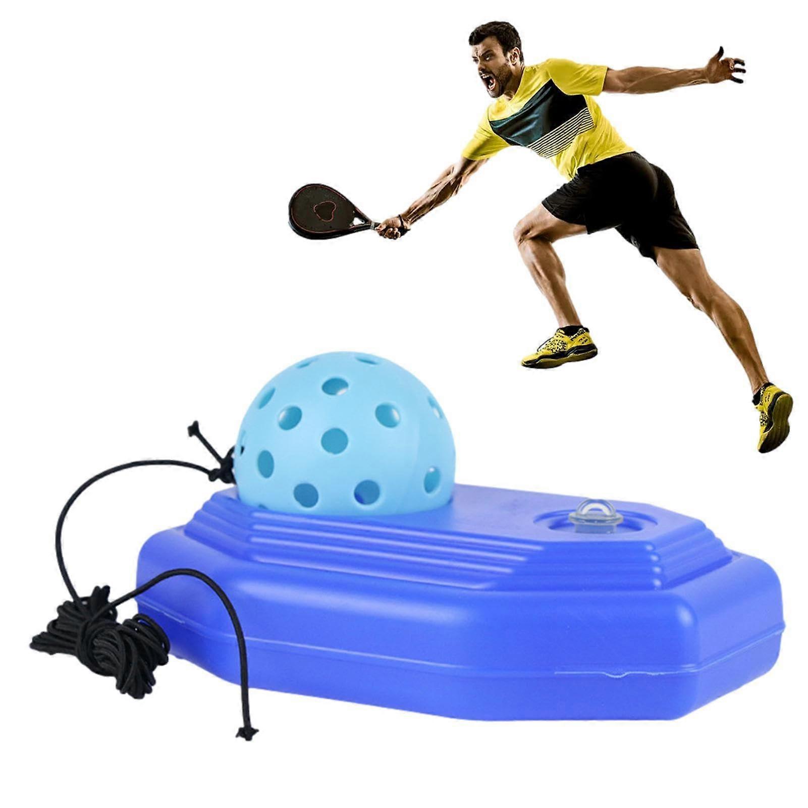 Pickleball Training Aid for Beginners and Adults with Agility Accuracy Practice, Light Blue