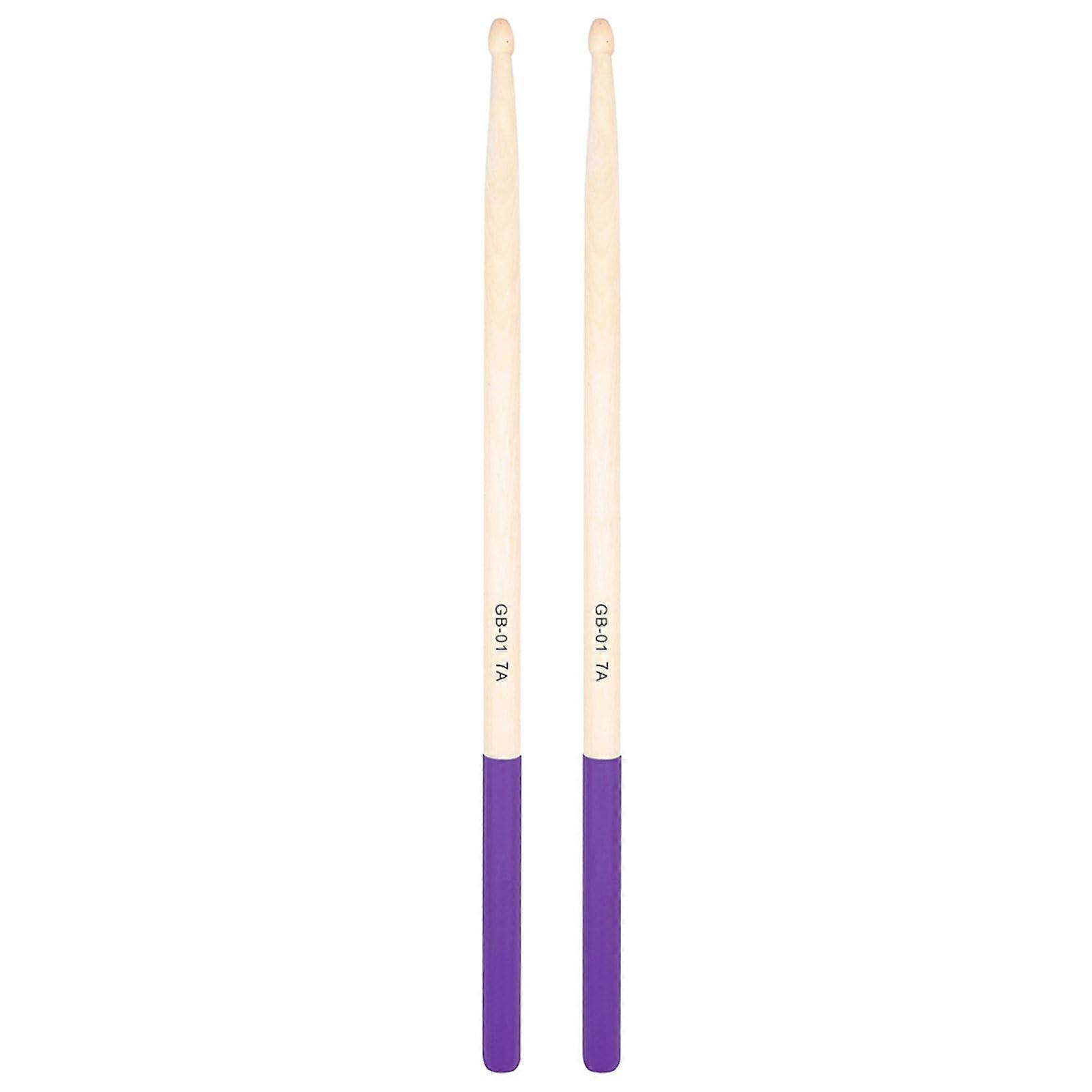 Maple Drumsticks 5A/7A with Nonslip Ergonomic Grip, Lightweight Balanced Design for Beginners and Practice