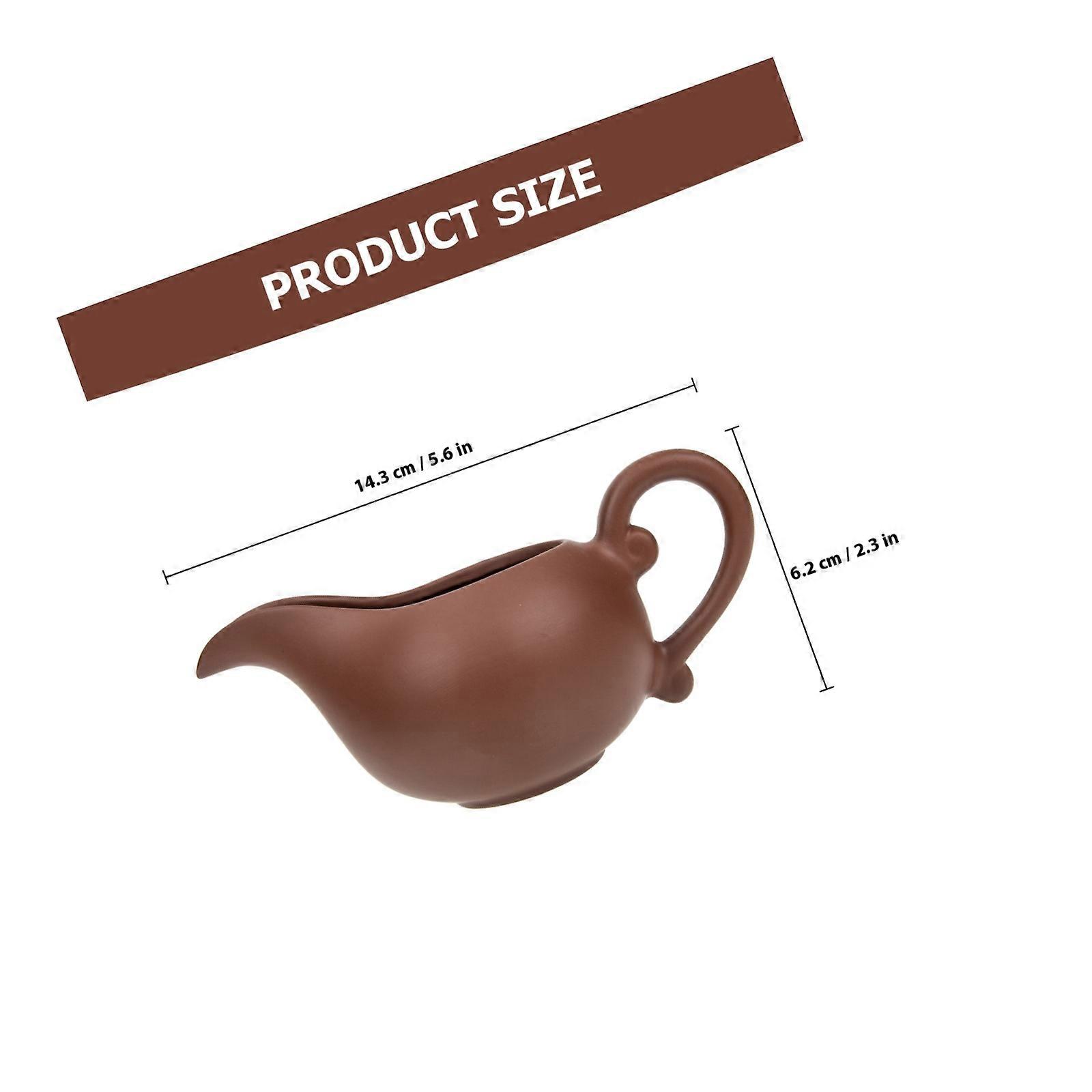 Ceramic Milk Pitcher for Coffee Cream Dispenser for Home