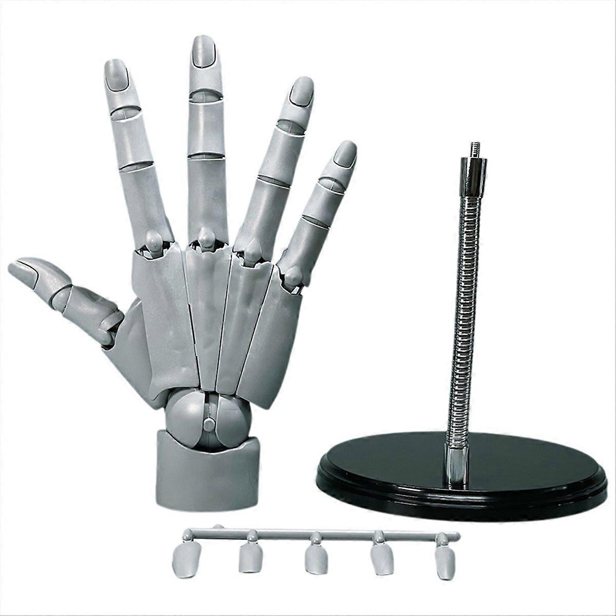 Universal Flexible Hand Model,Movable Artist Mannequin Hand Shape, B