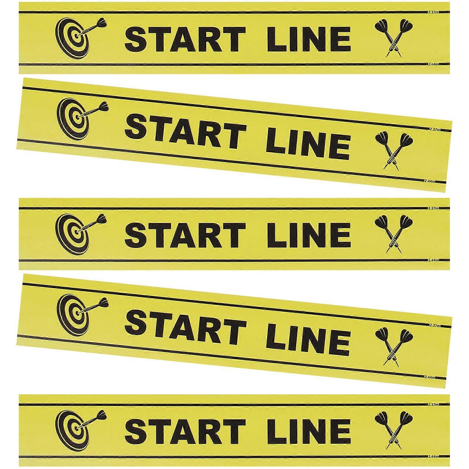 Dart Game Throw Notice Marker for Party Use 4 Sheets