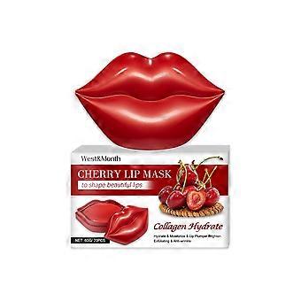 Máscara labial de geleia de cereja, hidratante e nutritiva, que limpa e suaviza a pele dos lábios.