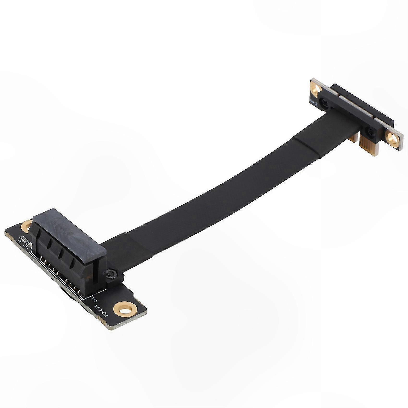 PCIe 3.0 x1 Riser Card, 8Gbps 10CM Right Angle Extension Cable