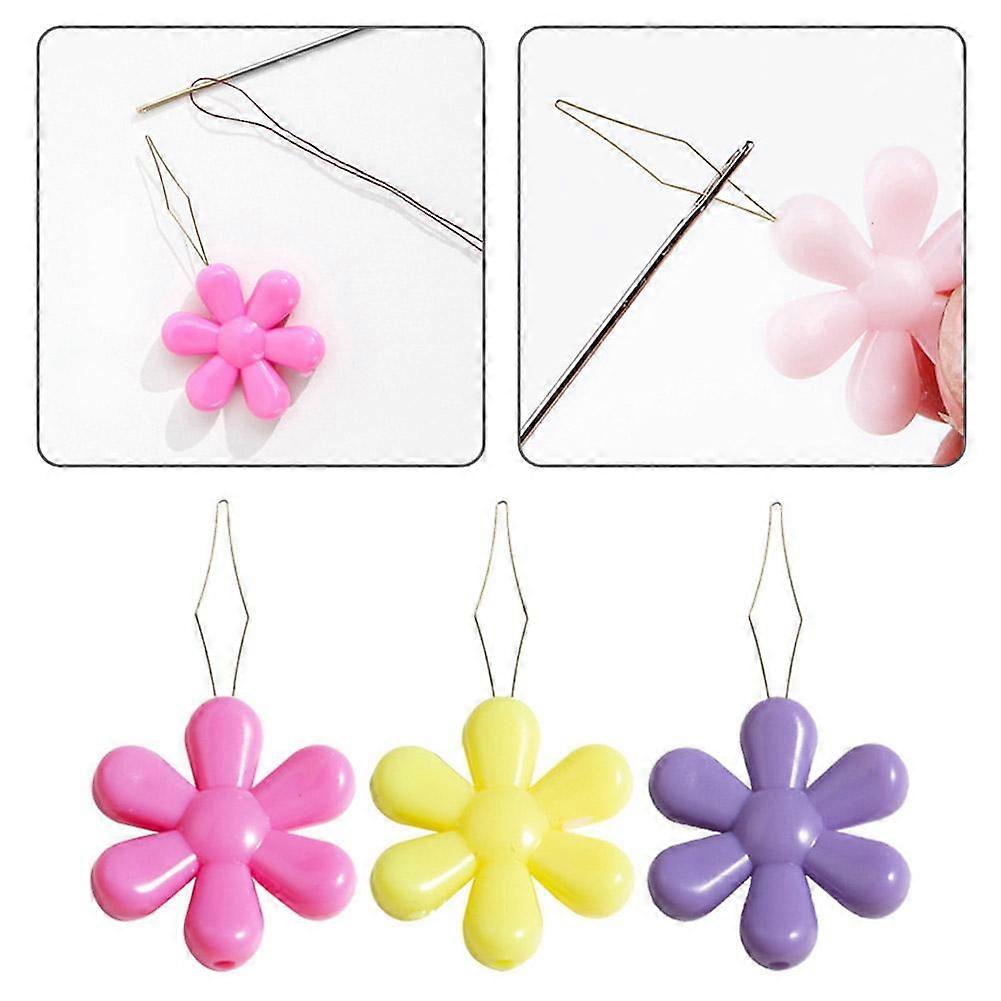 Needle Threader Stitch Insertion Tool for Sewing Machine Plastic Wire Loop