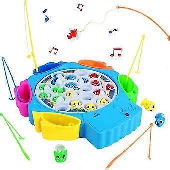 Kinderspeelgoed om te vissen met afneembare opbergdozen, draagbaar spel voor op reis en spel dat de cognitieve vaardigheden stimuleert.