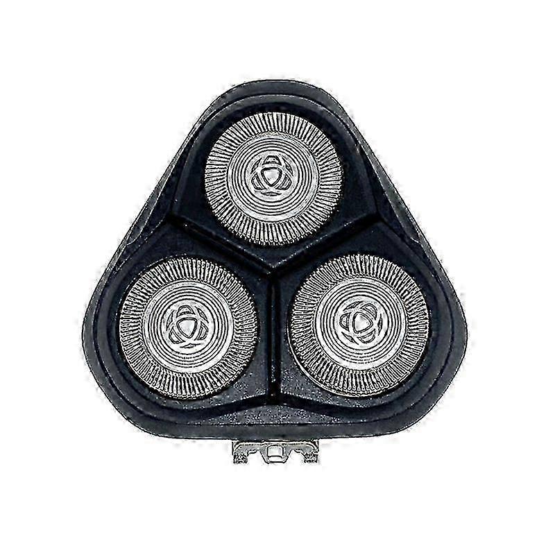 2PCS Replacement Heads + 2 Brushes for Microtouch Titanium Head Shaver